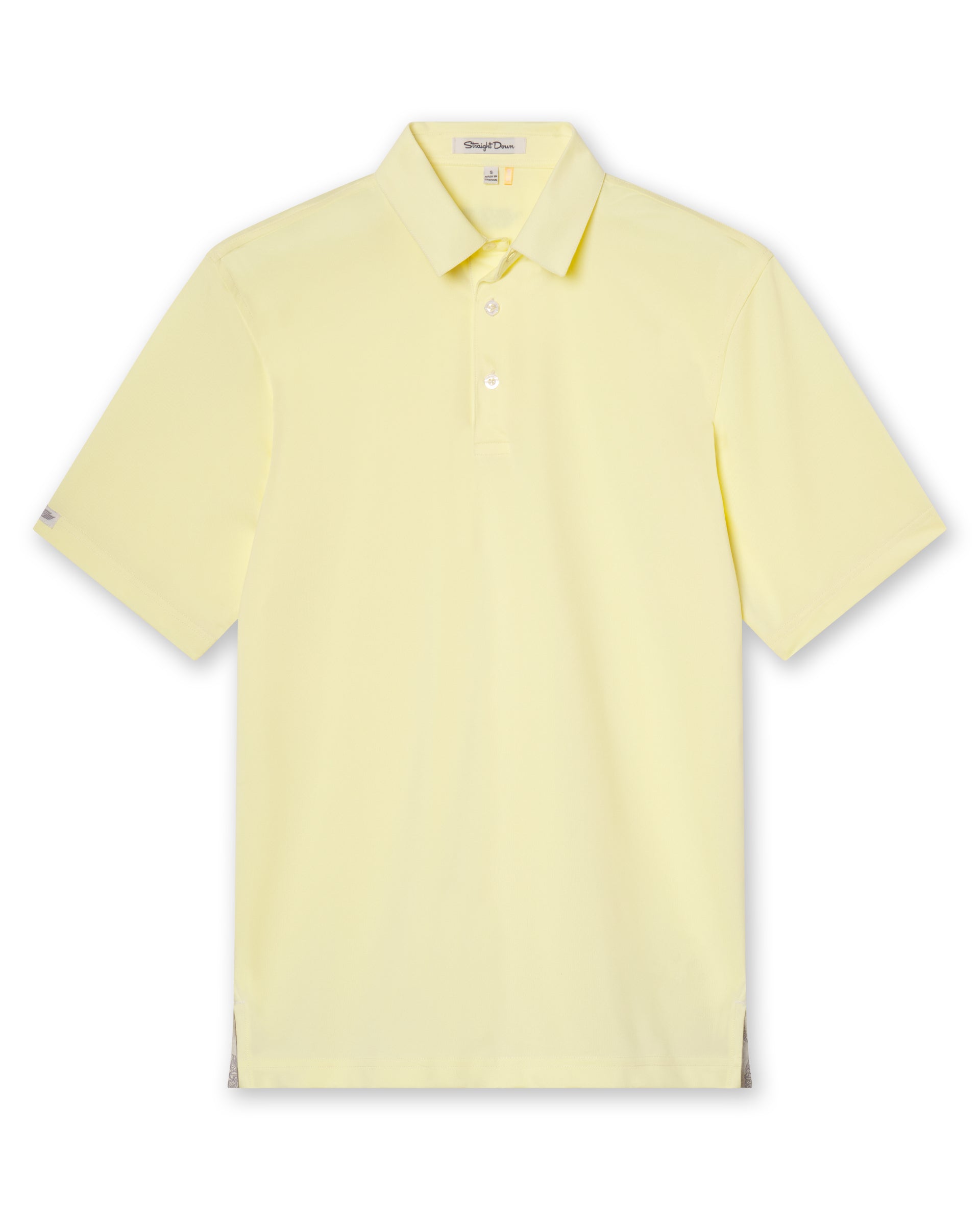 Straight Down Sullivan Polo - Pale Yellow