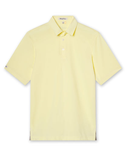 Straight Down Sullivan Polo - Pale Yellow