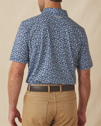 Straight Down Don Ho Polo - New Indigo