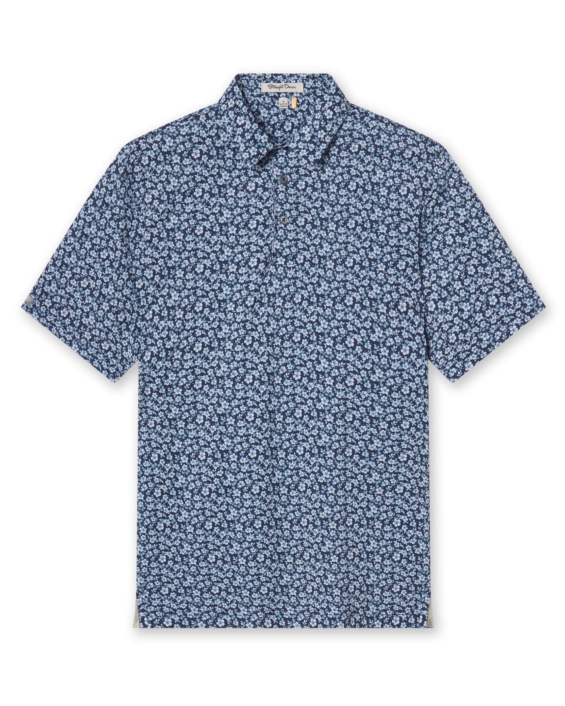 Straight Down Don Ho Polo - New Indigo