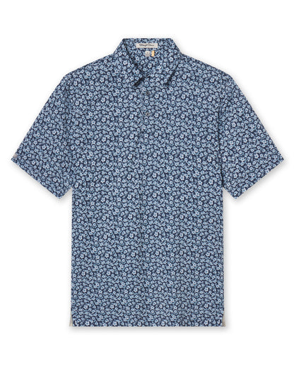 Straight Down Don Ho Polo - New Indigo