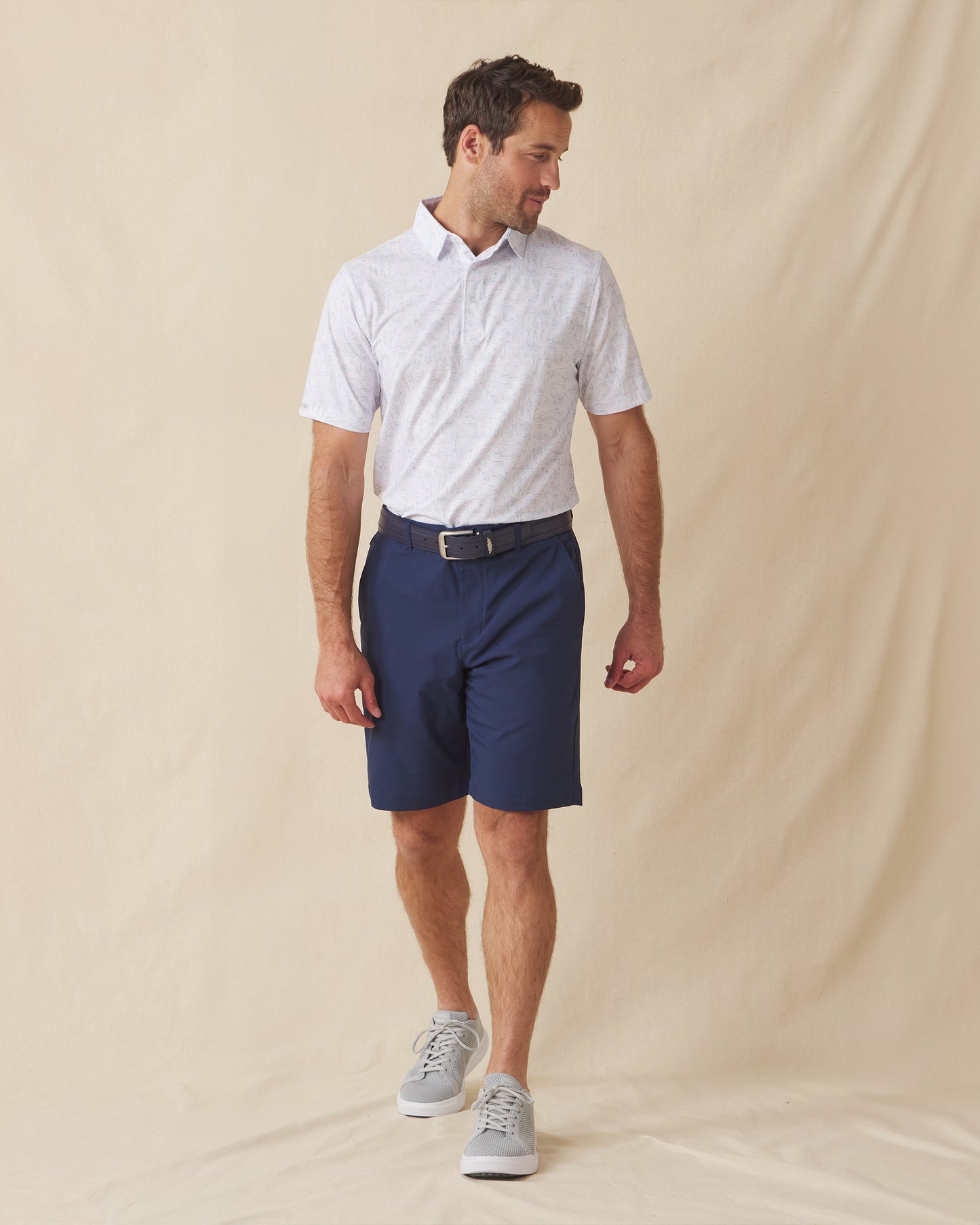 Straight Down Golden State Polo - Spritz