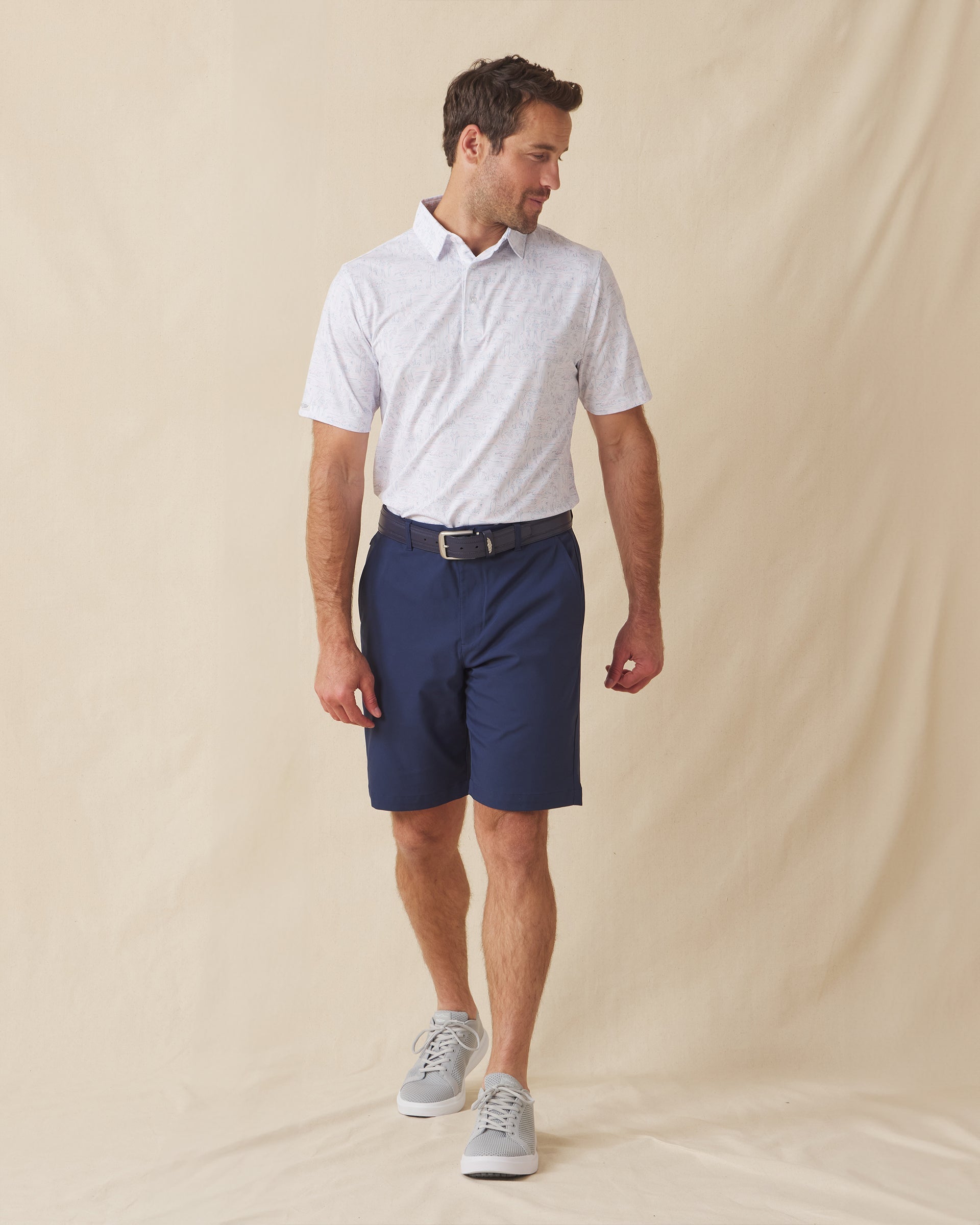 Straight Down Golden State Polo - Spritz