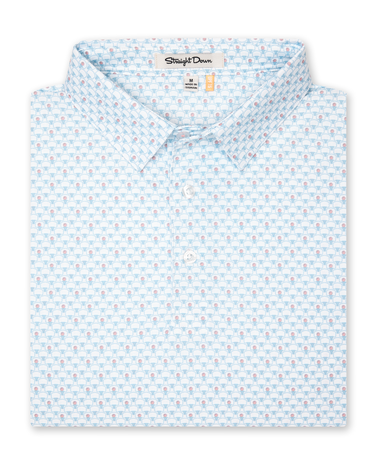 Straight Down Slam Dunk Polo - Coastal