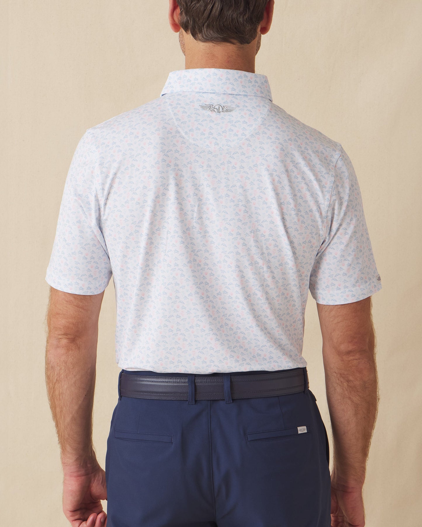 Straight Down Turtle Island Polo - Coastal