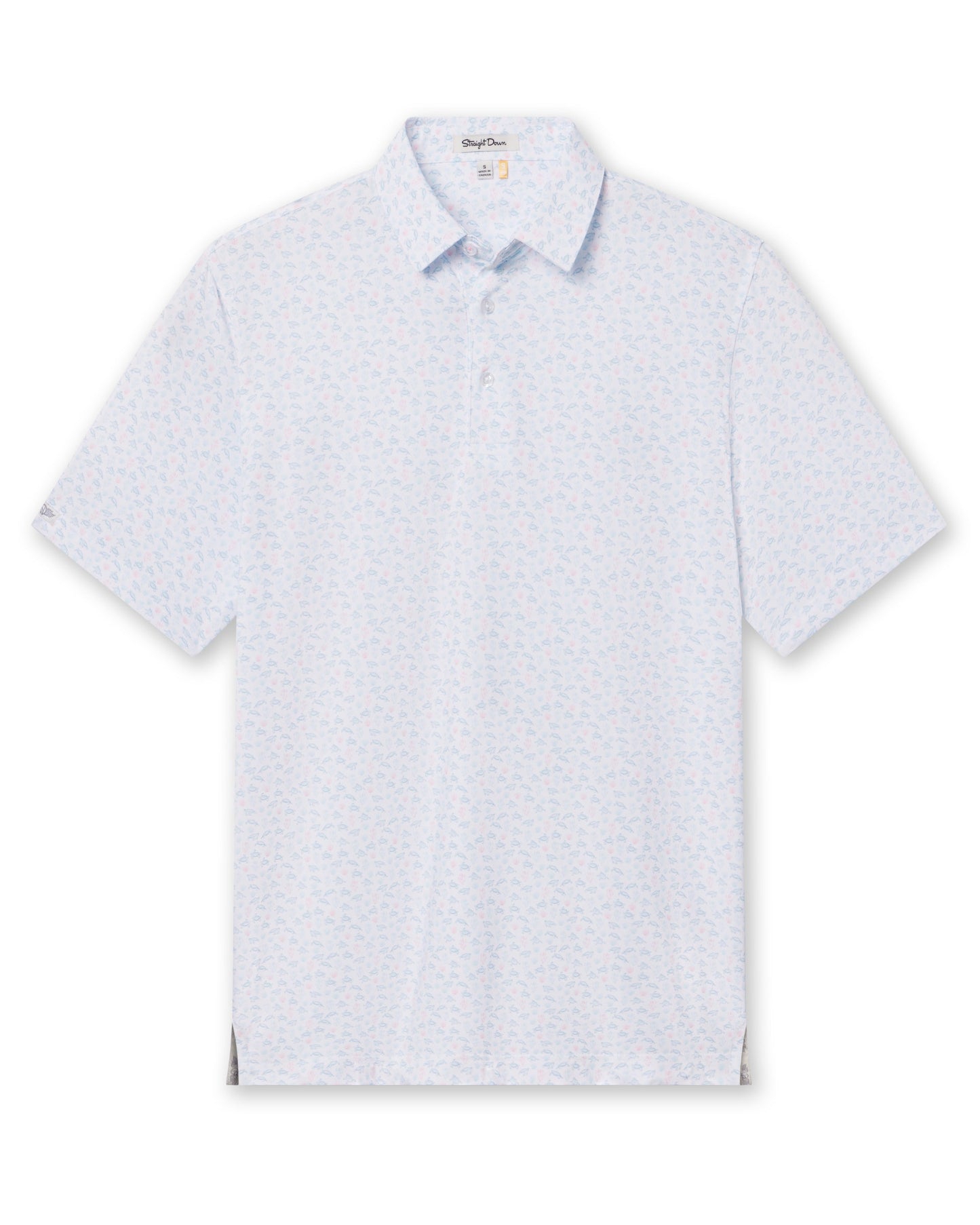 Straight Down Turtle Island Polo - Coastal