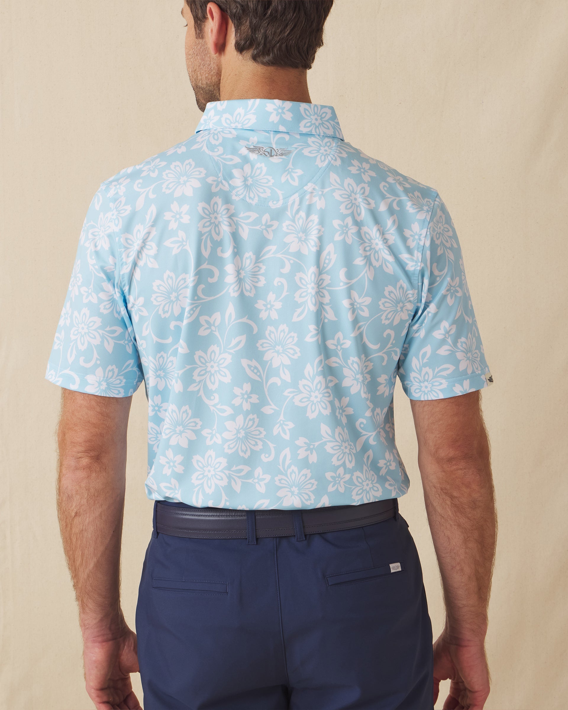 Straight Down Napali Coast Polo - Gemstone