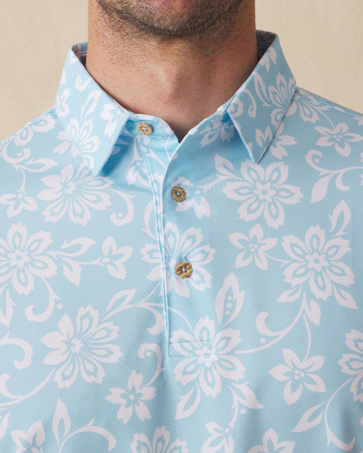 Straight Down Napali Coast Polo - Gemstone