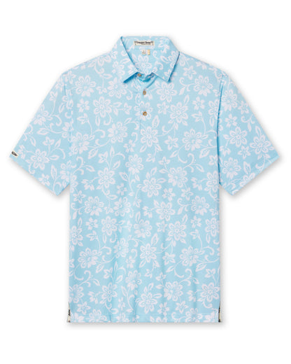 Straight Down Napali Coast Polo - Gemstone