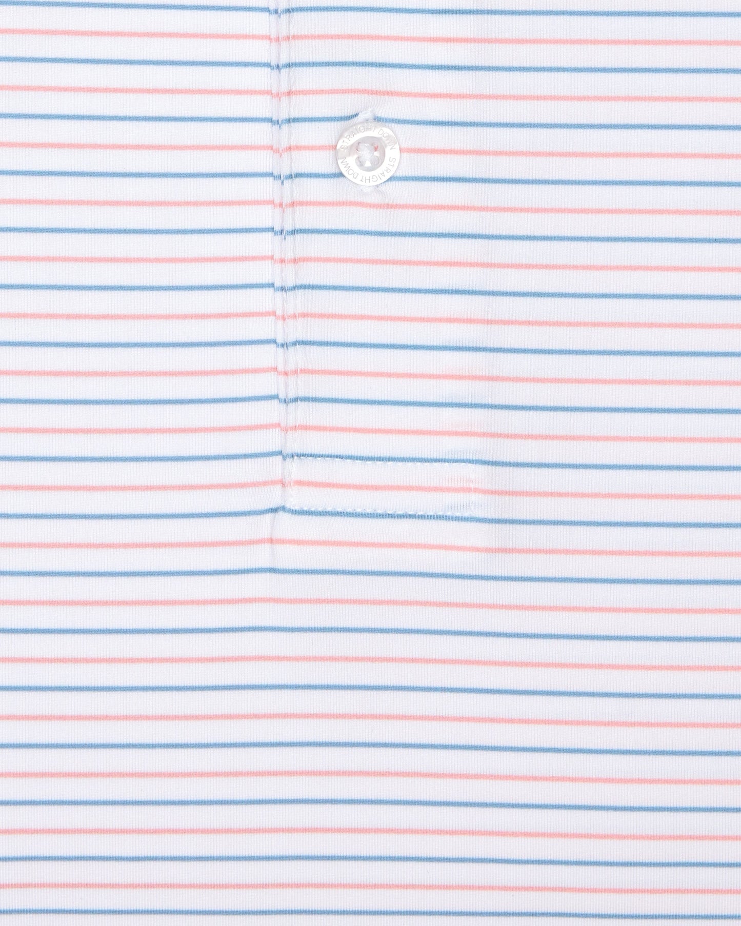 Straight Down Preserve Stripe Polo - Spritz