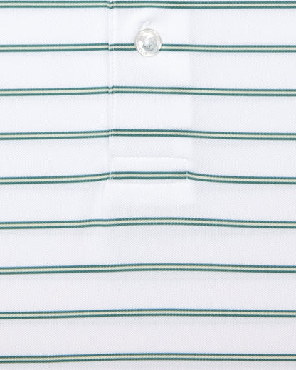 Straight Down Quintero Stripe Polo - Sage
