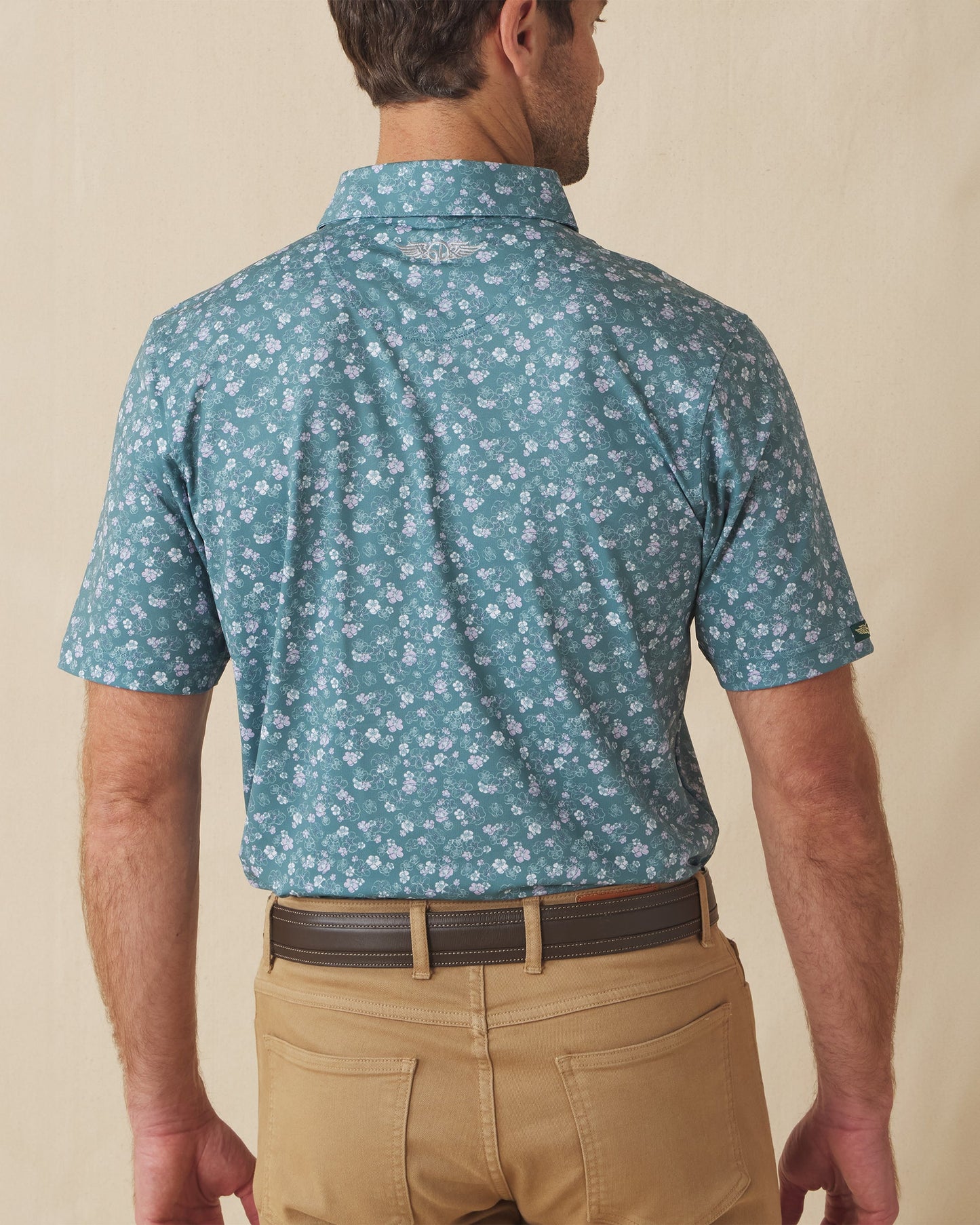 Straight Down Dogwood Polo - Sage