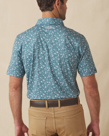 Straight Down Dogwood Polo - Sage