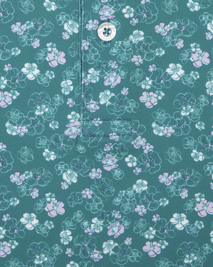 Straight Down Dogwood Polo - Sage