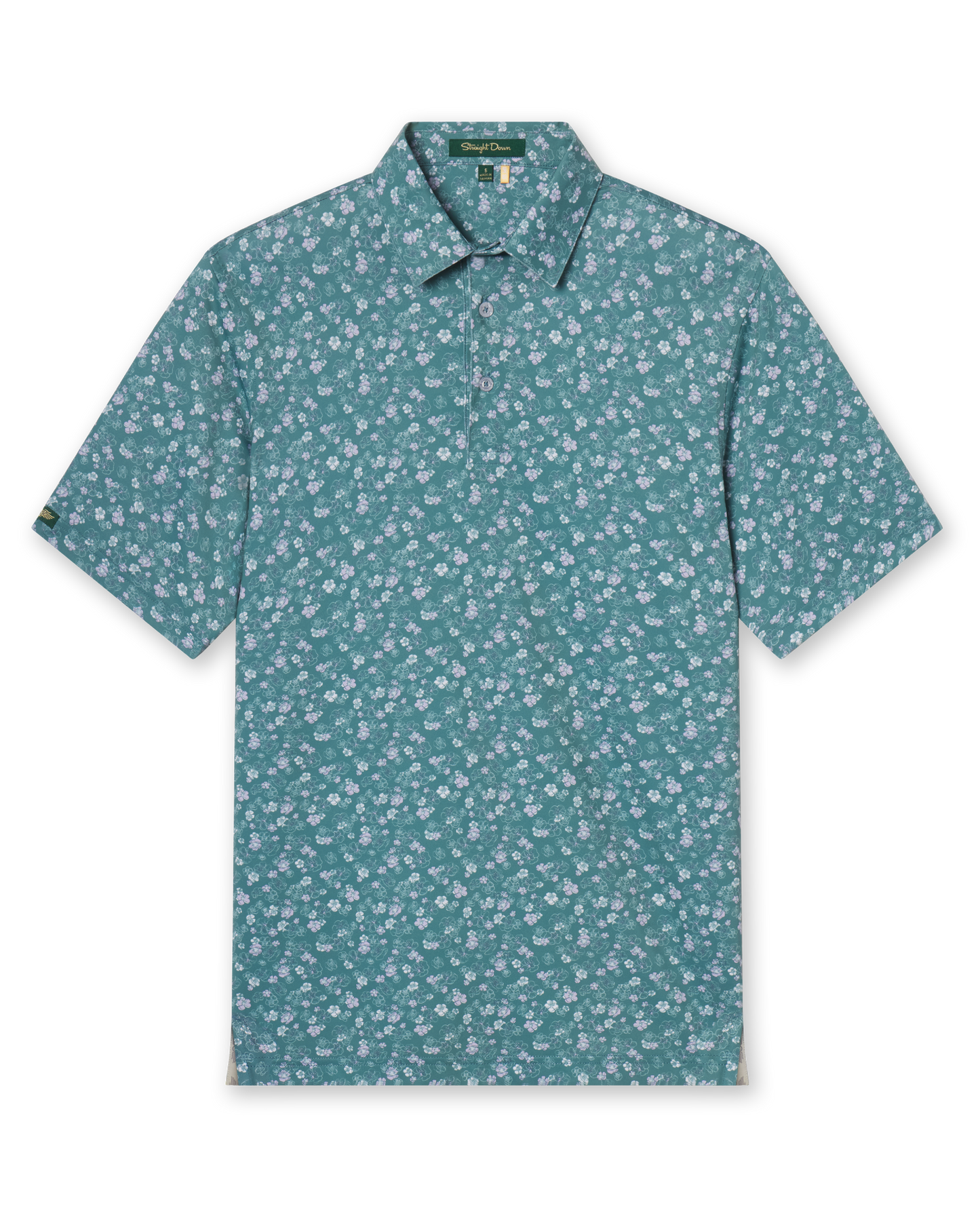 Straight Down Dogwood Polo - Sage