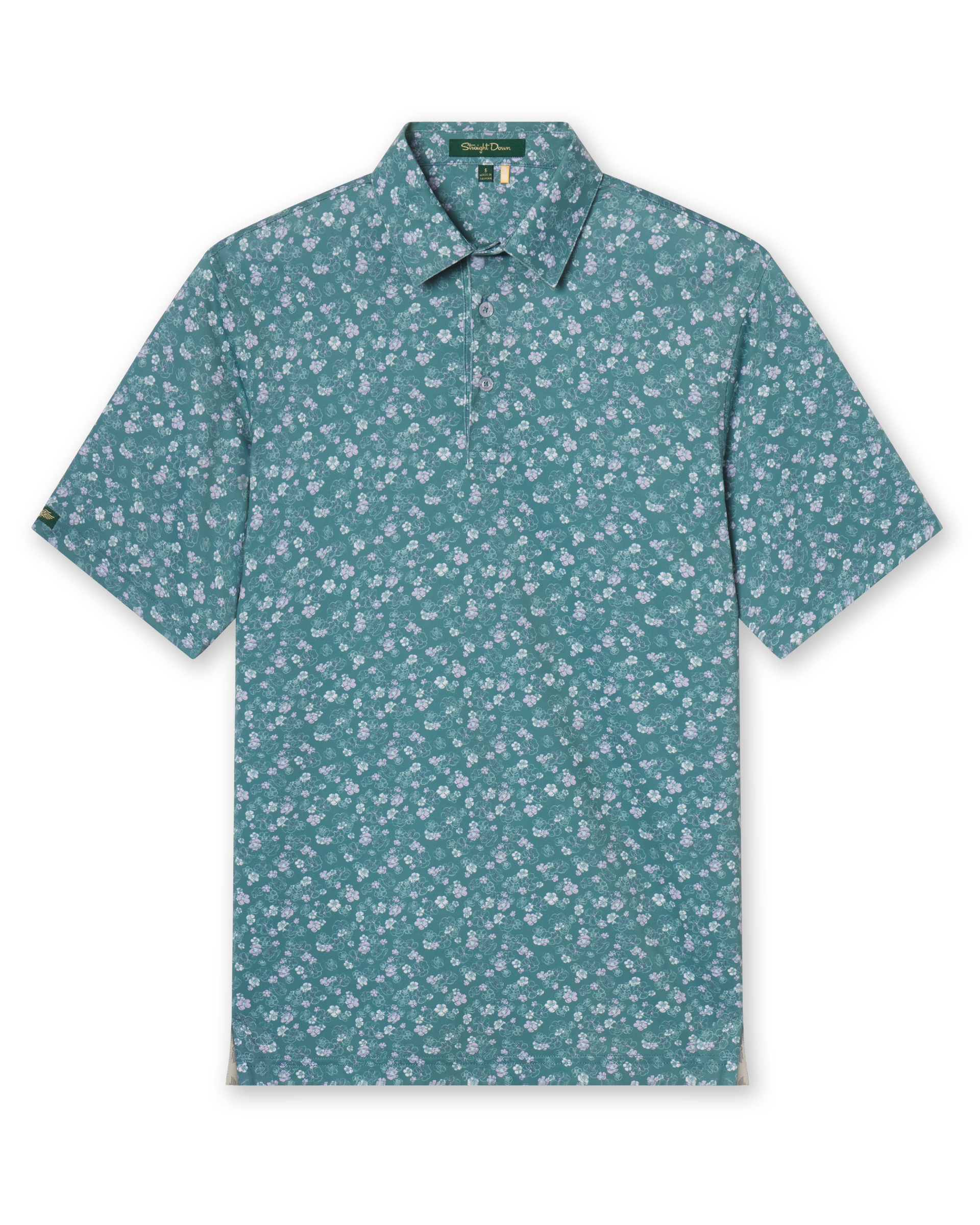 Straight Down Dogwood Polo - Sage