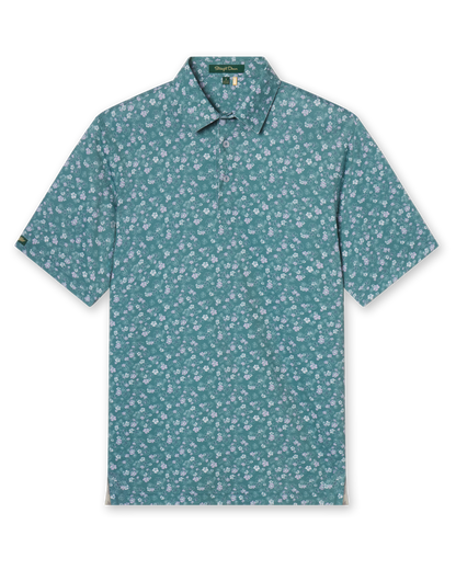 Straight Down Dogwood Polo - Sage