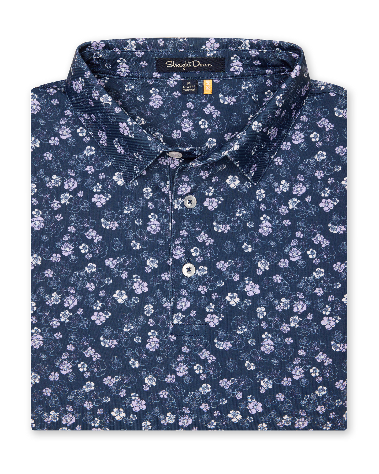 Straight Down Dogwood Polo - New Indigo