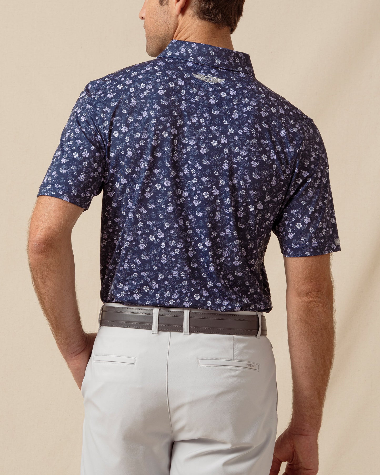 Straight Down Dogwood Polo - New Indigo