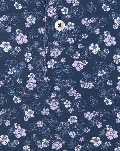 Straight Down Dogwood Polo - New Indigo