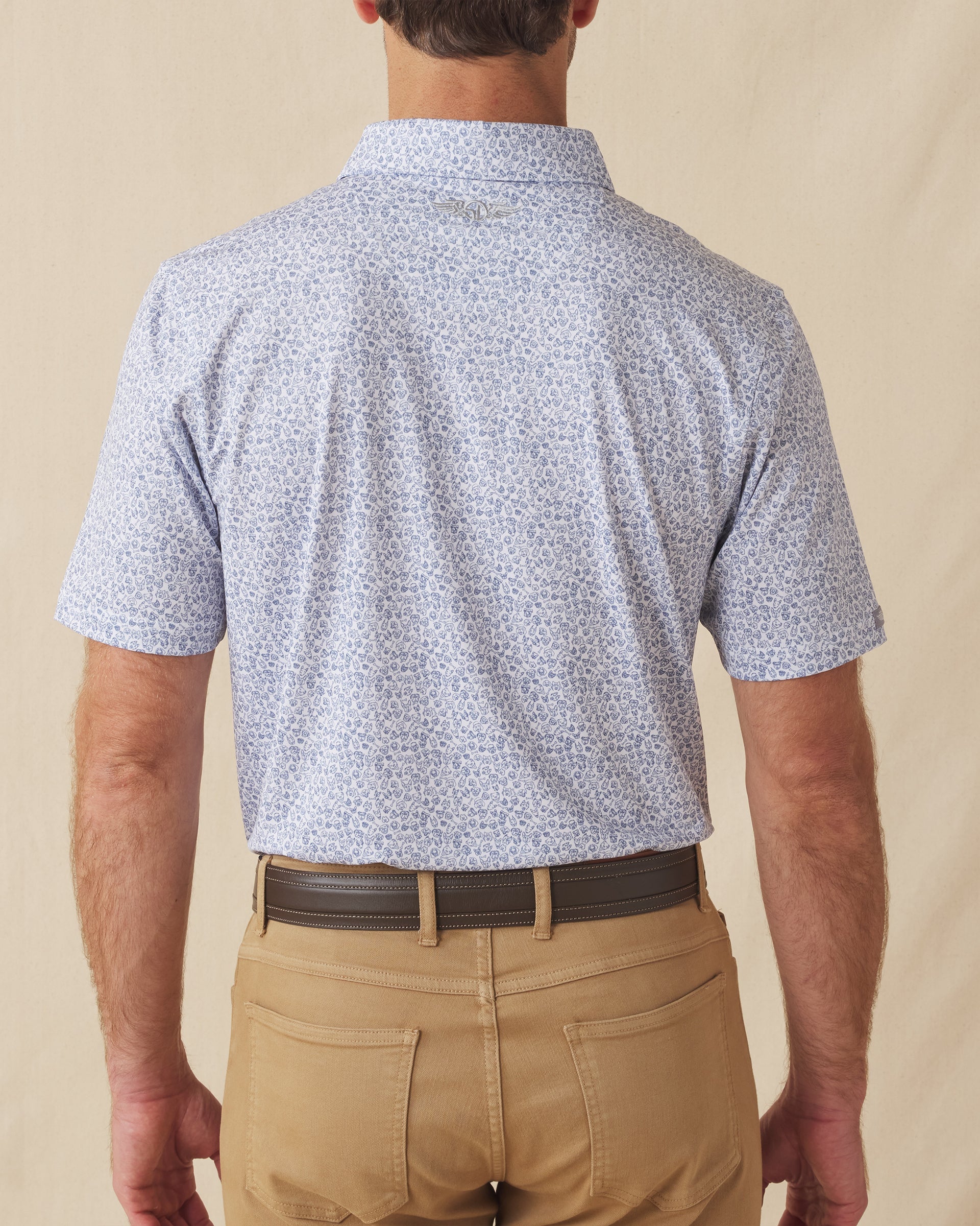 Straight Down Dog Pound Polo - Moonlight
