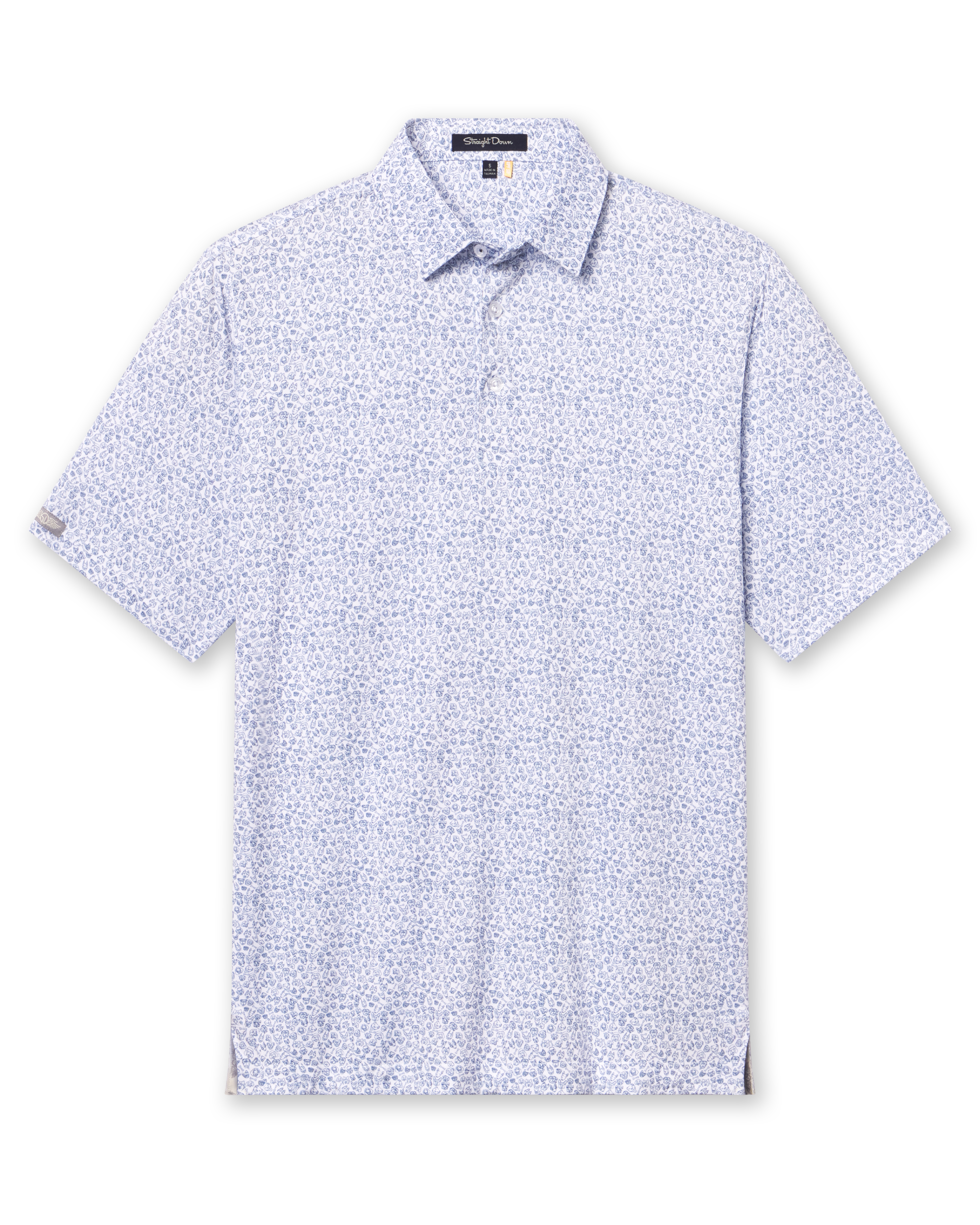 Straight Down Dog Pound Polo - Moonlight