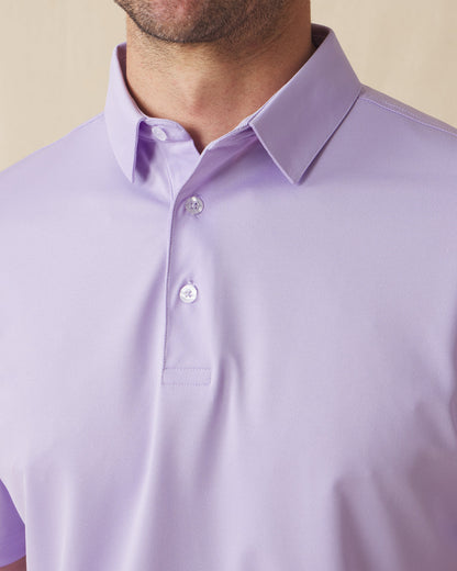 Straight Down Sullivan Polo - Violet