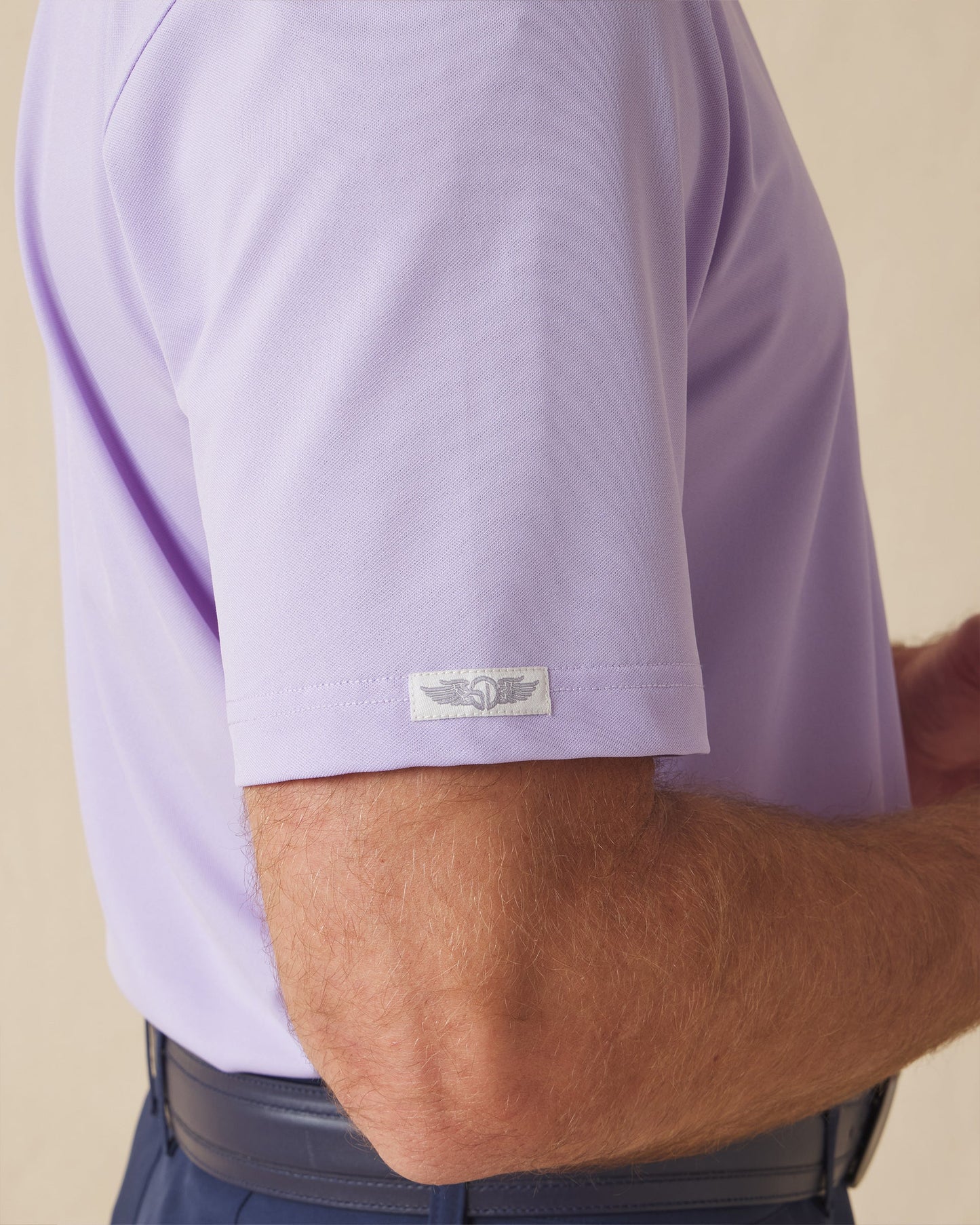Straight Down Sullivan Polo - Violet