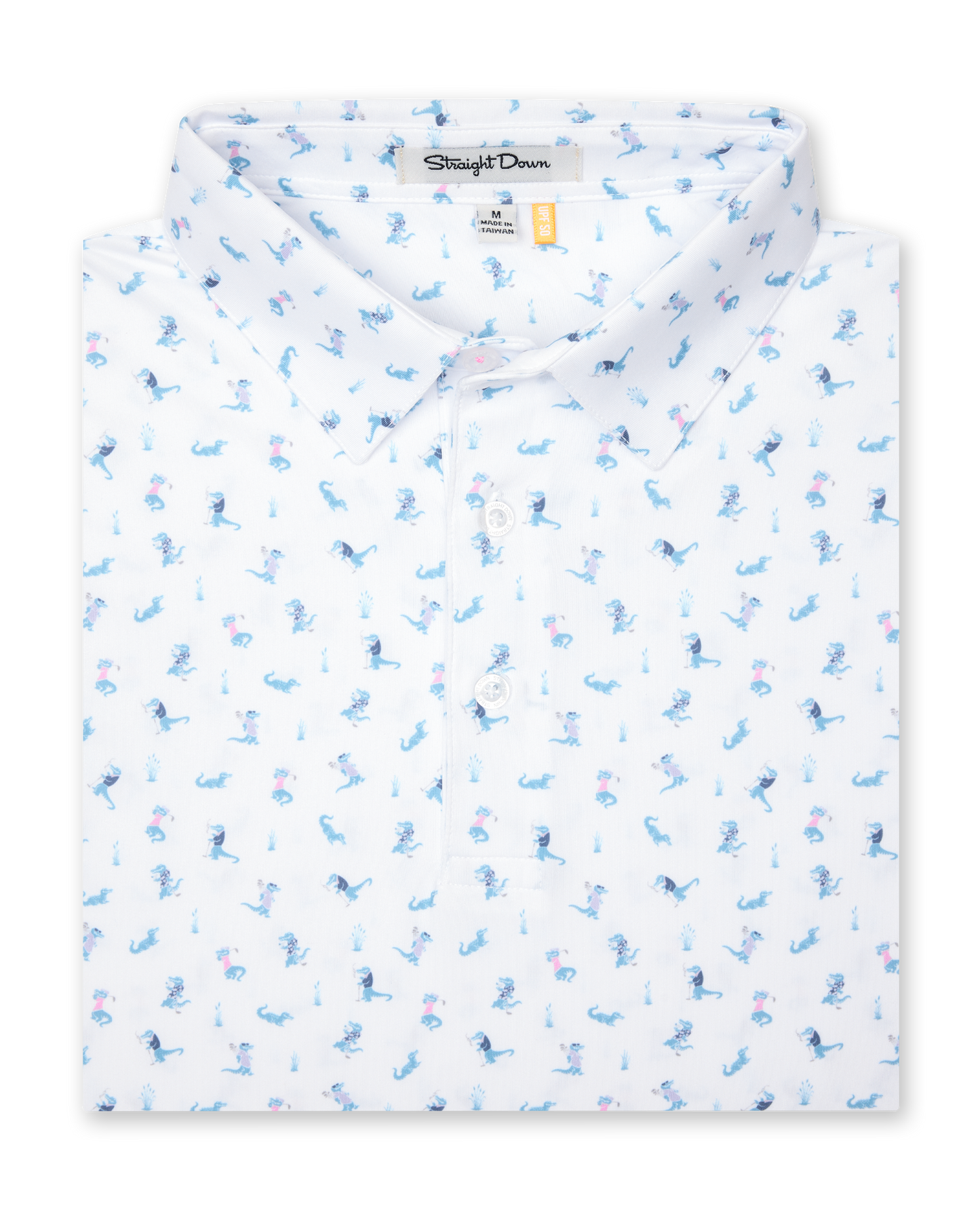 Straight Down Gators Polo - Violet