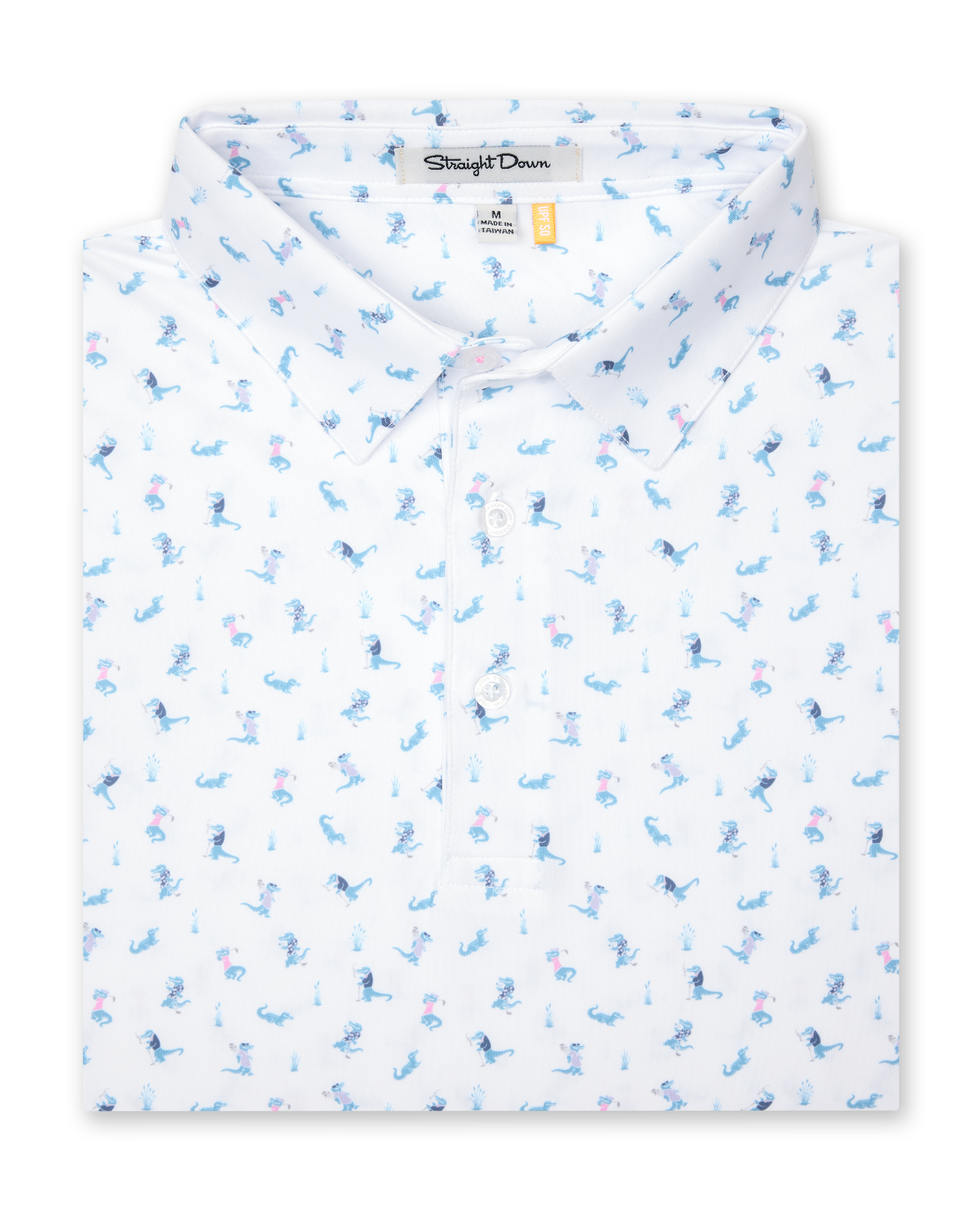 Straight Down Gators Polo - Violet