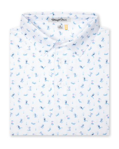 Straight Down Gators Polo - Violet