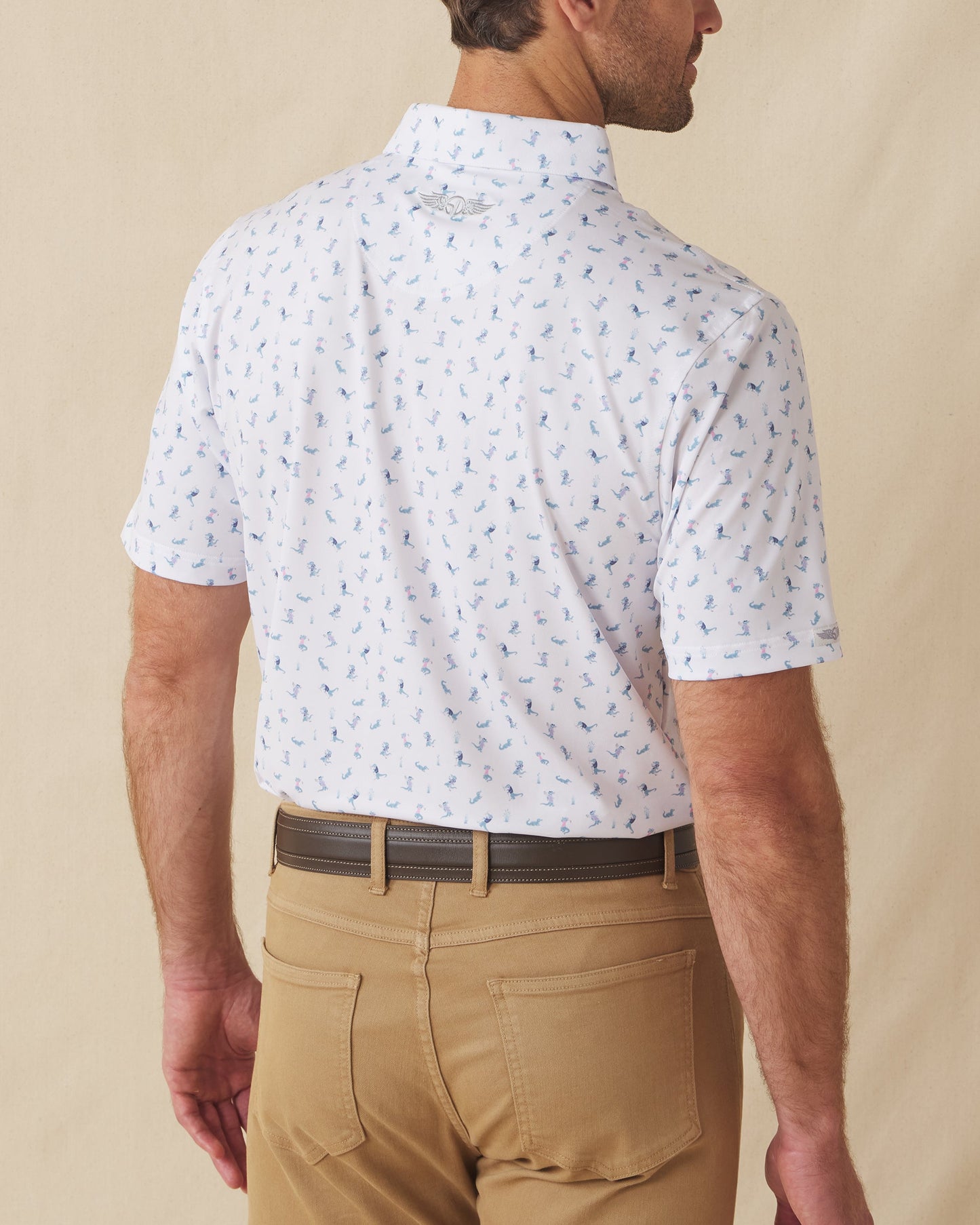 Straight Down Gators Polo - Violet