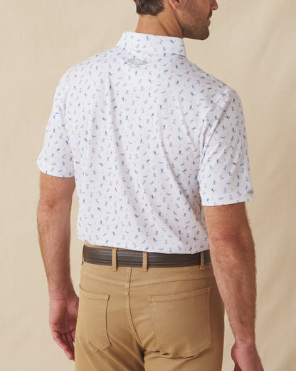 Straight Down Gators Polo - Violet