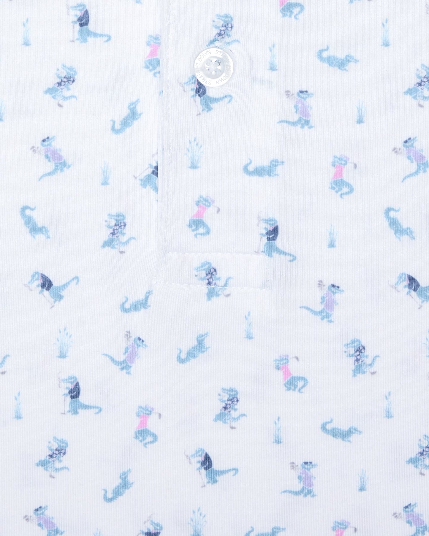 Straight Down Gators Polo - Violet