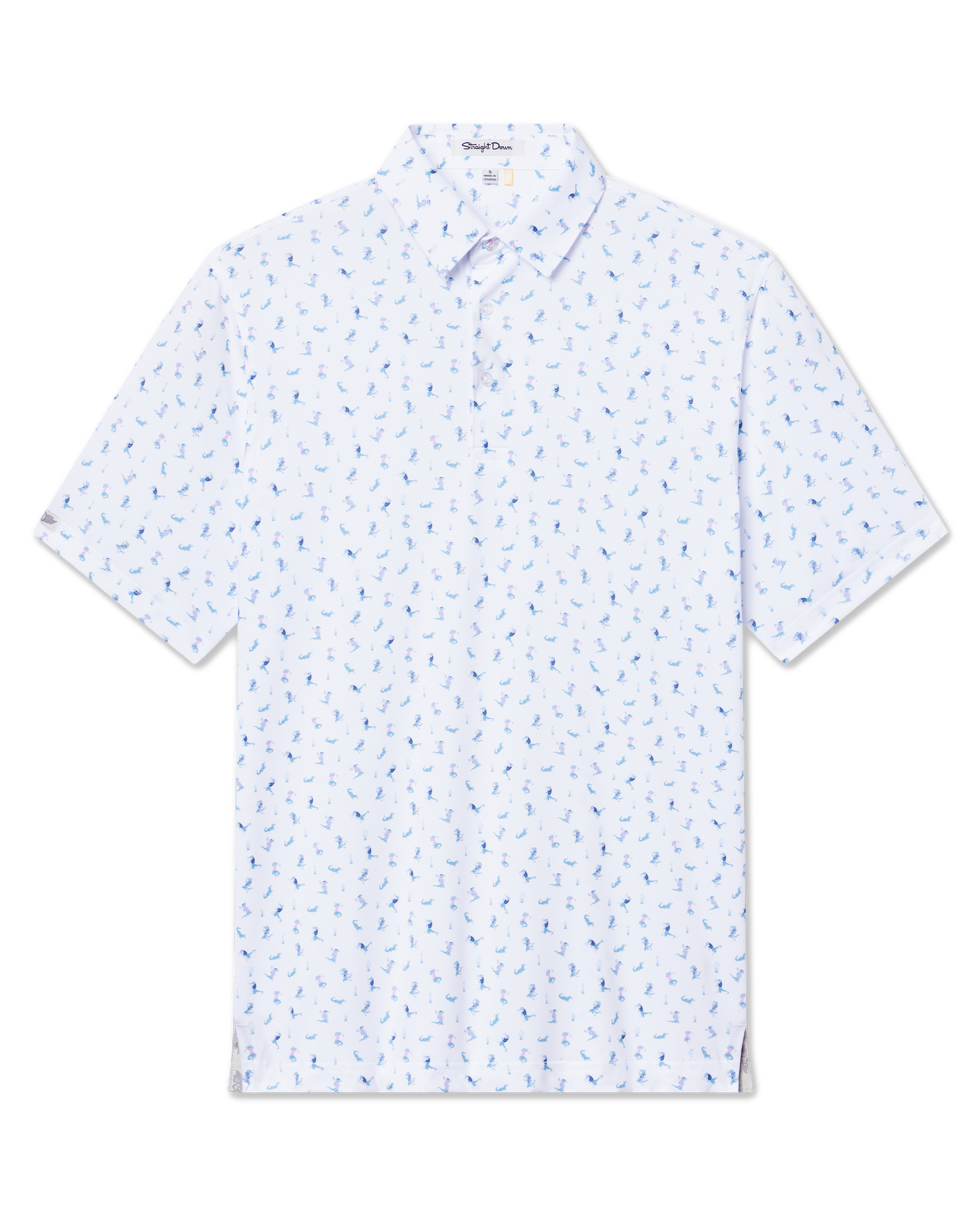 Straight Down Gators Polo - Violet