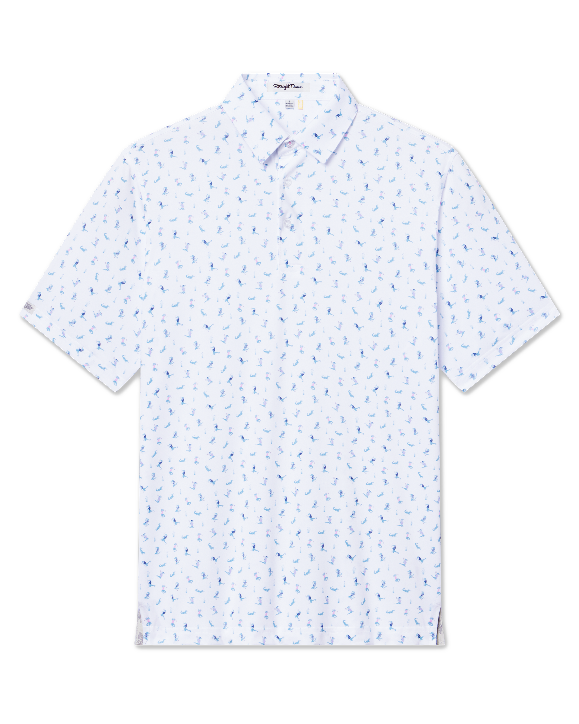 Straight Down Gators Polo - Violet