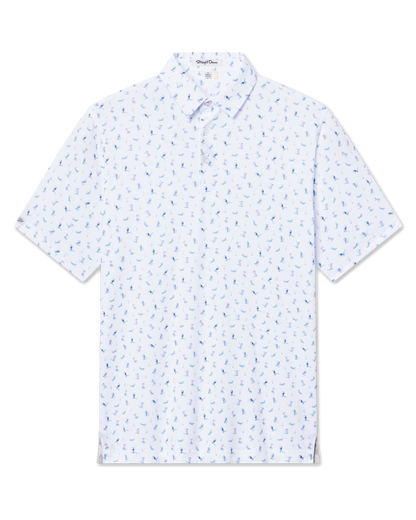 Straight Down Gators Polo - Violet