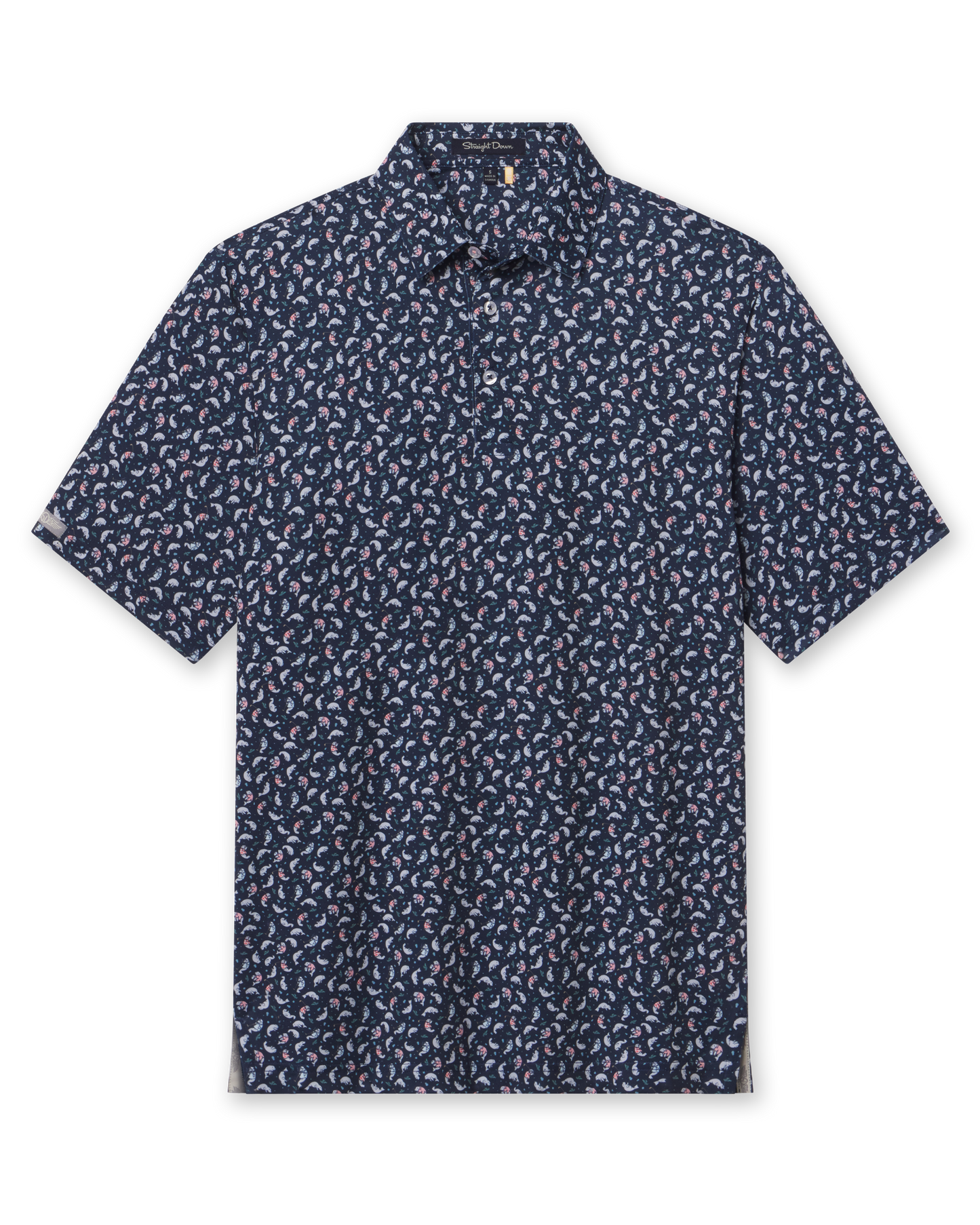 Straight Down Manatee County Polo - New Indigo
