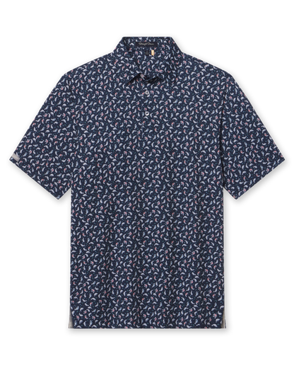 Straight Down Manatee County Polo - New Indigo