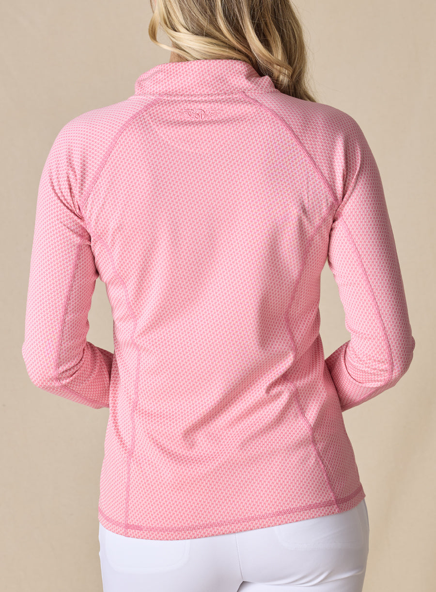 Straight Down Witney Quarter Zip - Dragonfruit