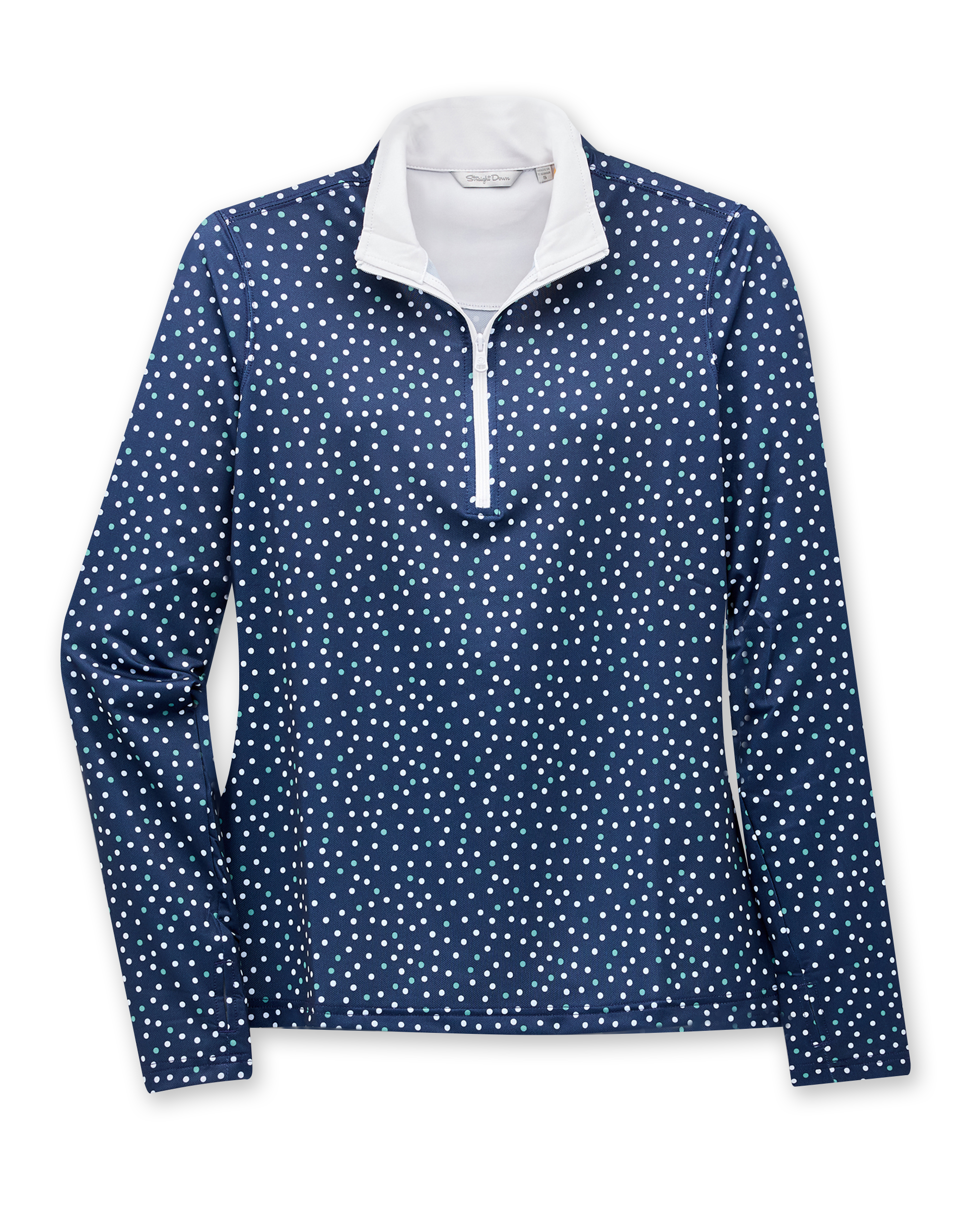 Straight Down Galaxy Quarter Zip - New Indigo