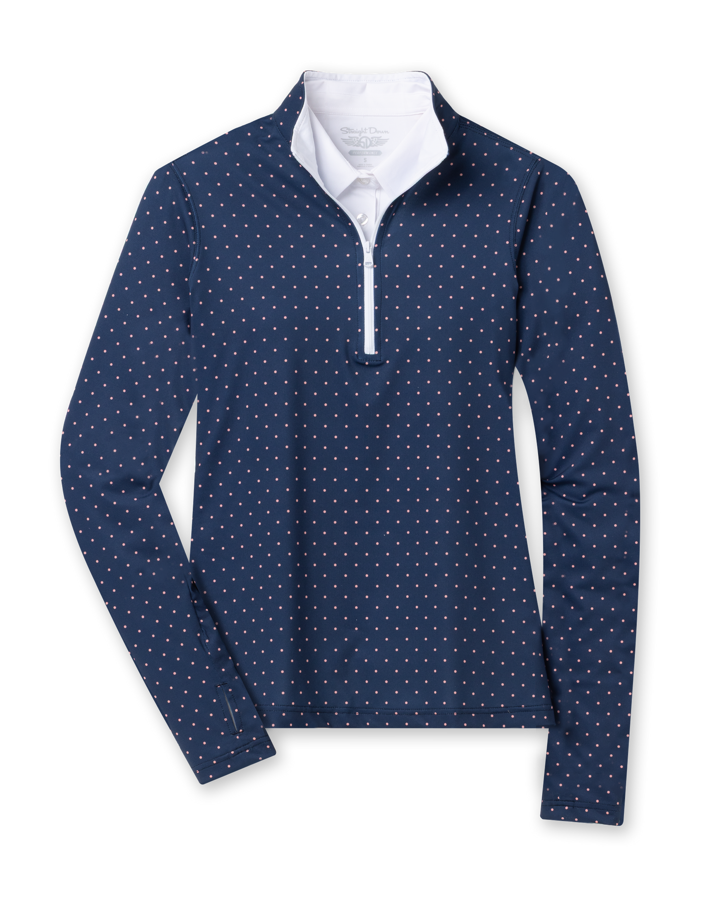 Straight Down Dottie Quarter Zip - Cedar