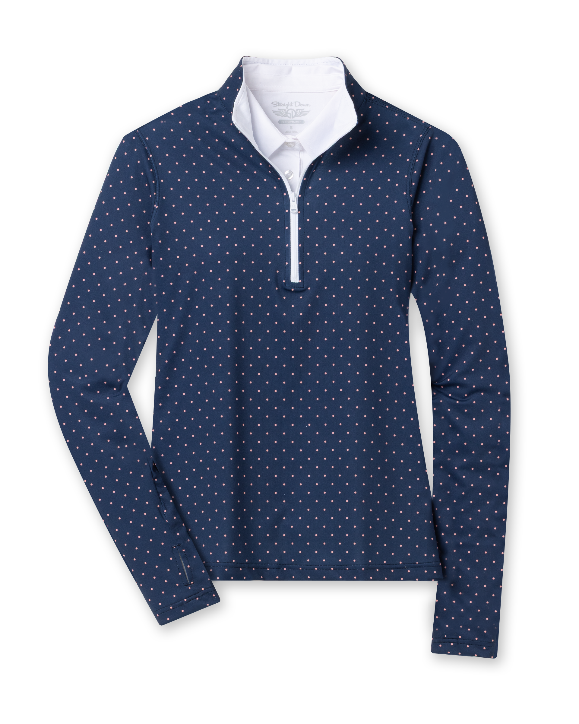 Straight Down Dottie Quarter Zip - Cedar