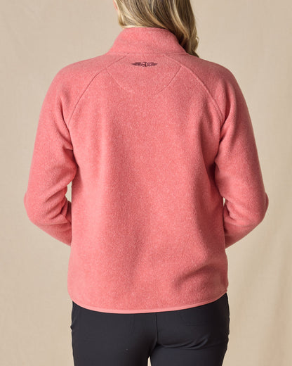 Straight Down Cerro Quarter Zip - Cedar