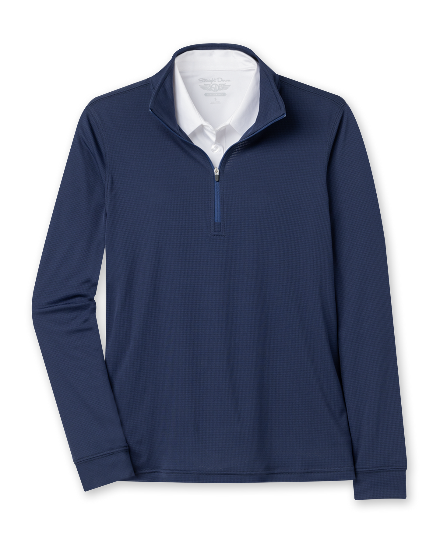 Straight Down Aero Quarter Zip - New Indigo