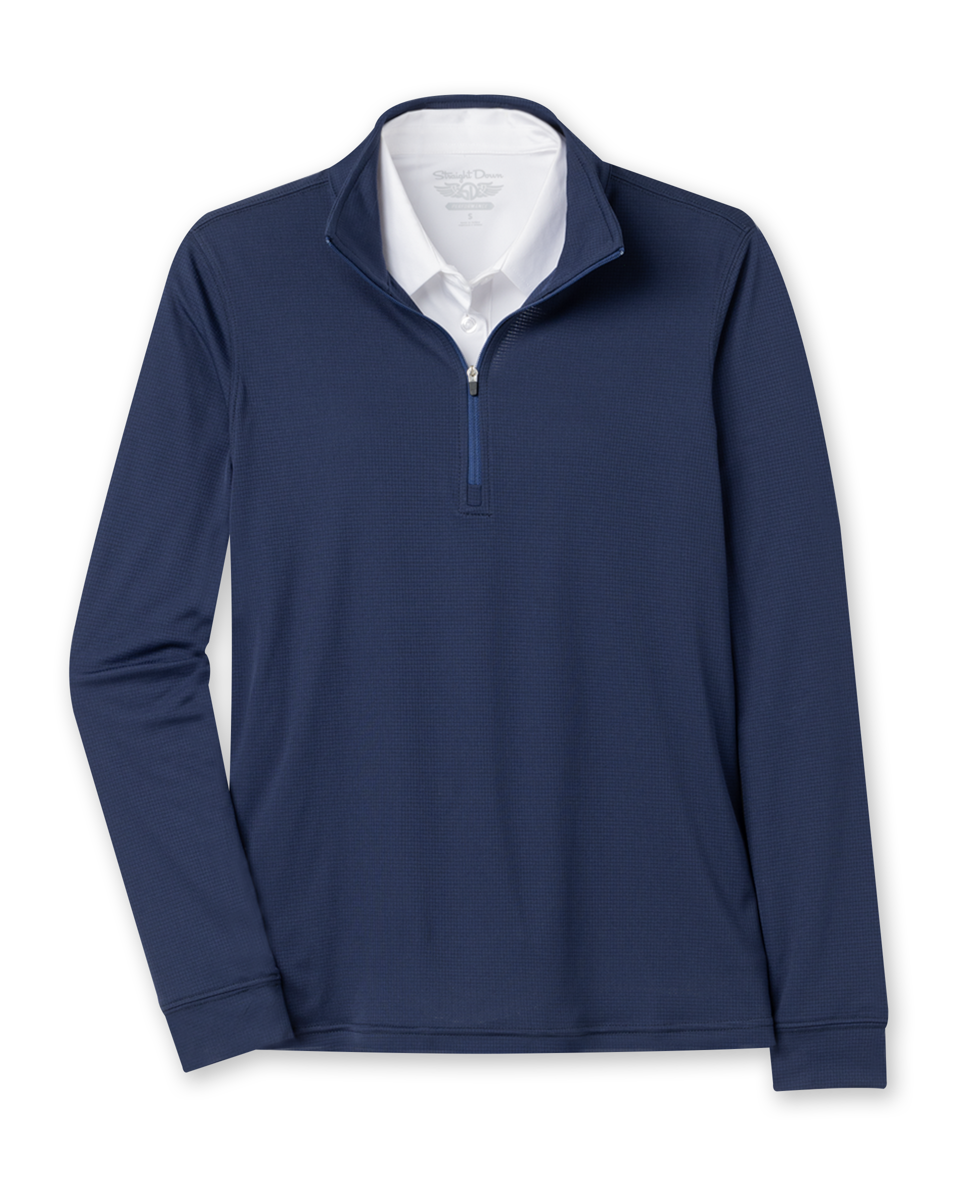 Straight Down Aero Quarter Zip - New Indigo