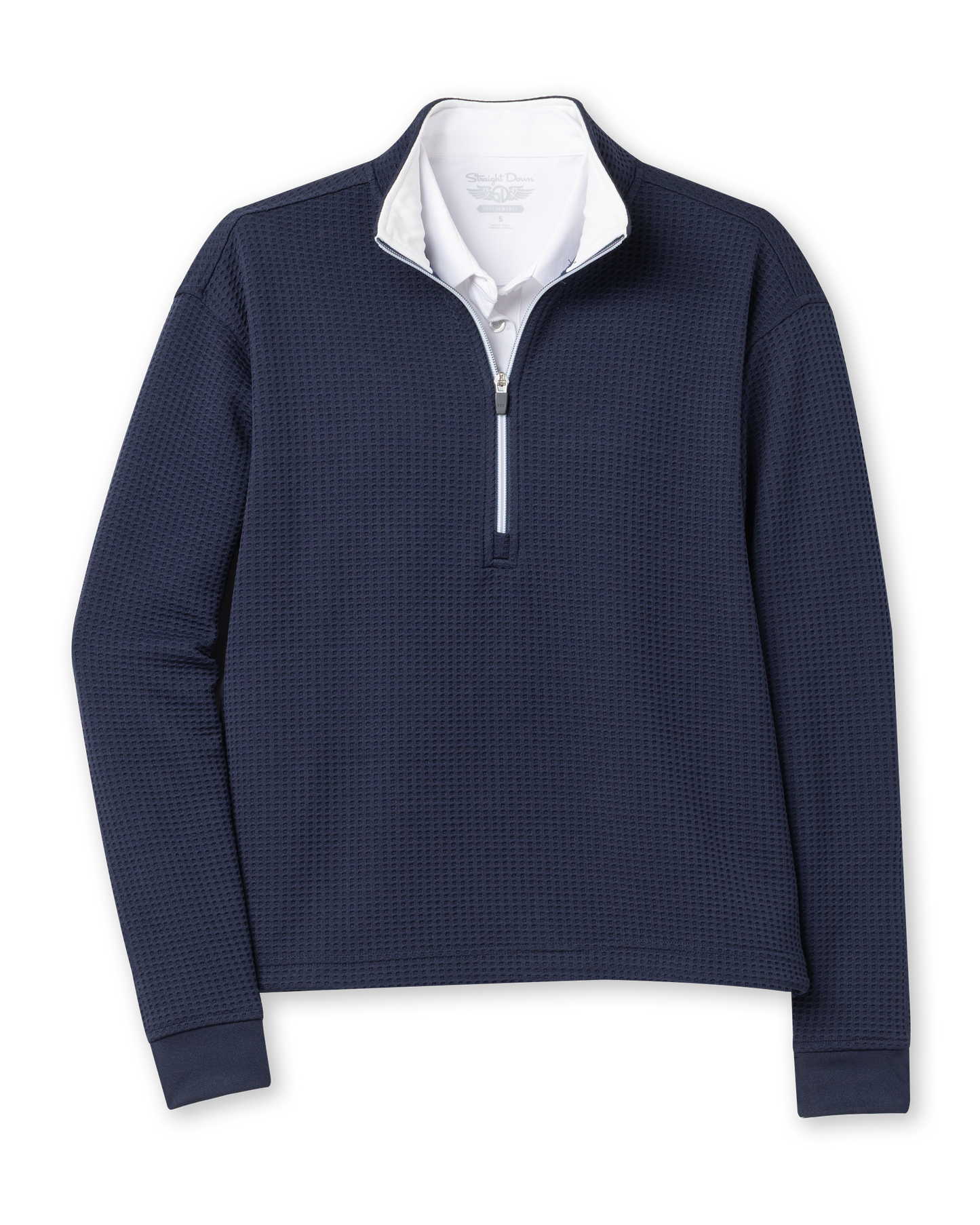 Straight Down Opal Half Zip - Indigo