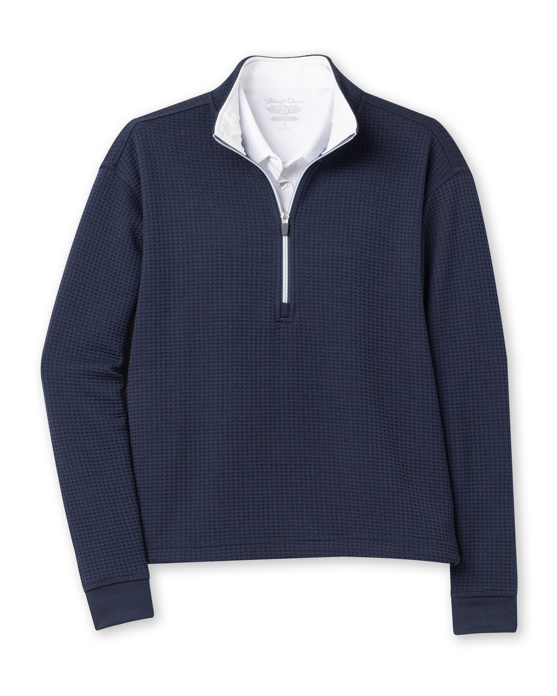 Straight Down Opal Half Zip - Indigo