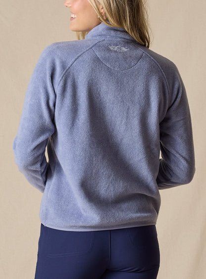 Straight Down Cerro Quarter Zip - Bluestone