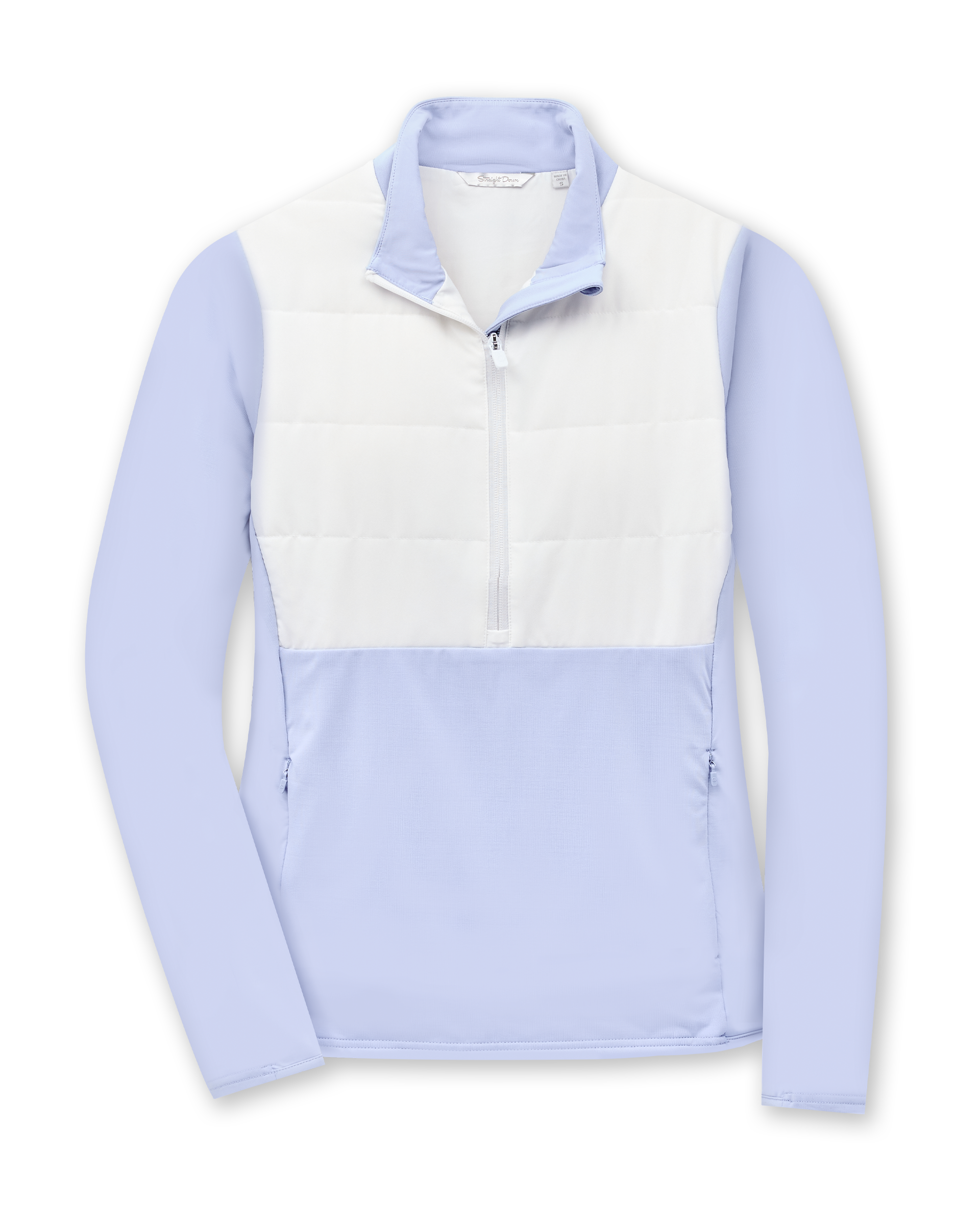 Straight Down Althea Half Zip - Lavender